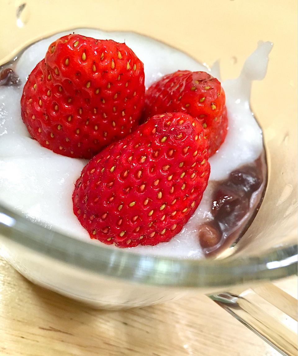食べたら一緒シリーズ【イチゴ🍓大福】