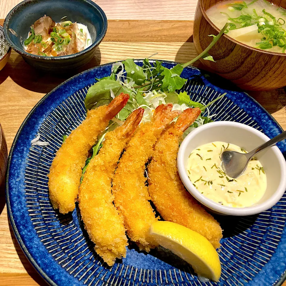 エビフライ定食|きっしーさん