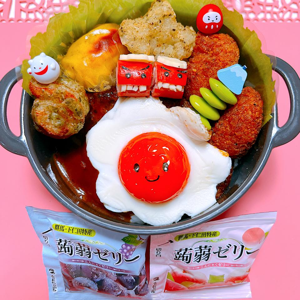 ロコモコ丼お弁当🍱