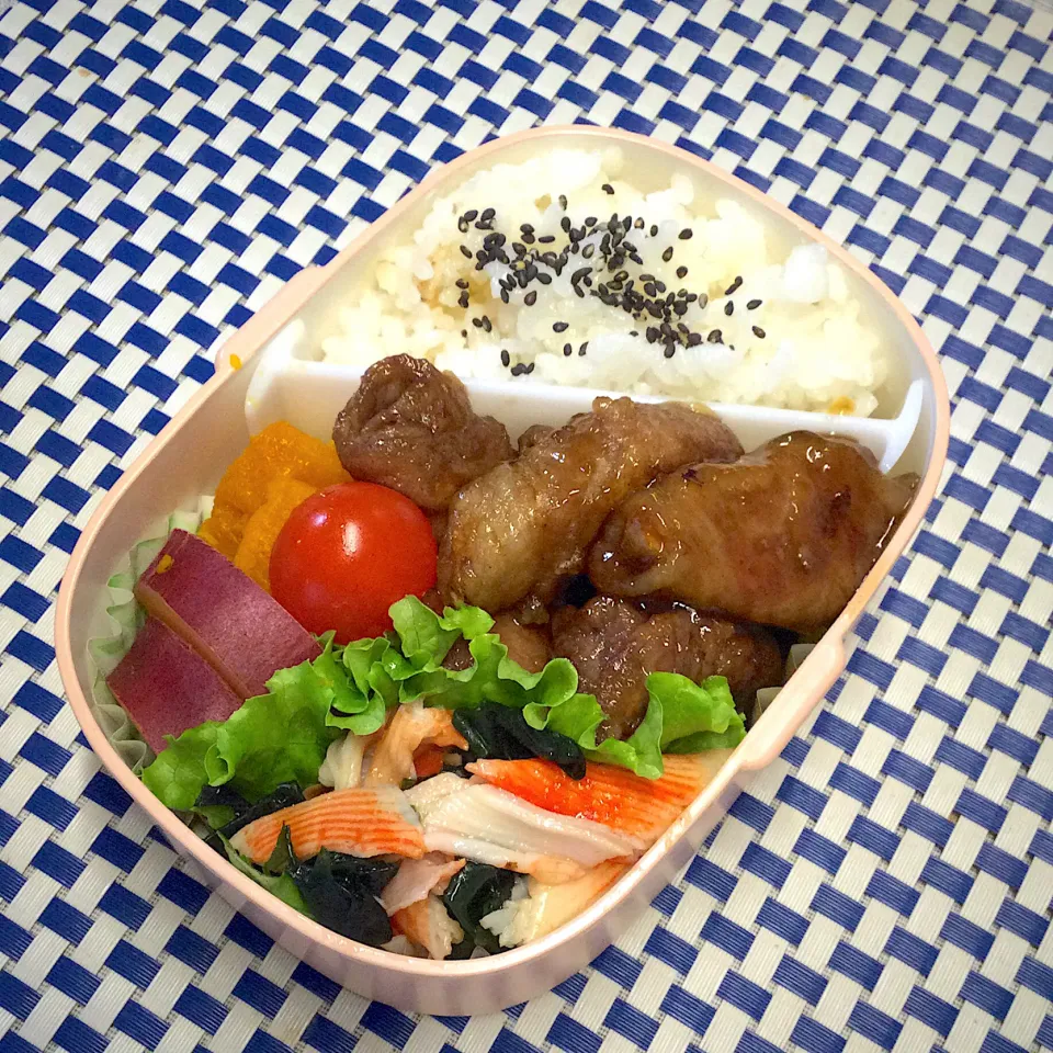 長女のJK弁当〜　ポテト肉巻き|yukoさん