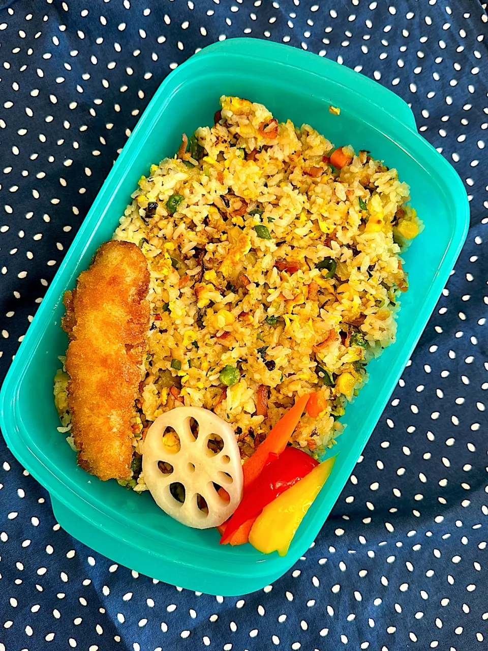 2023.1.13炒飯弁当🍱😋|mari-pさん