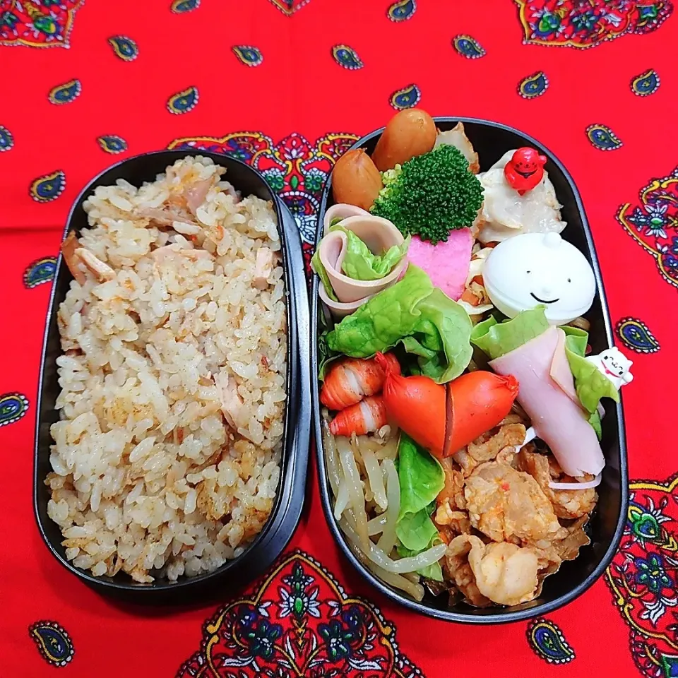 Snapdishの料理写真:2023年1月13日（金）のお弁当🍱。|ママちんさん