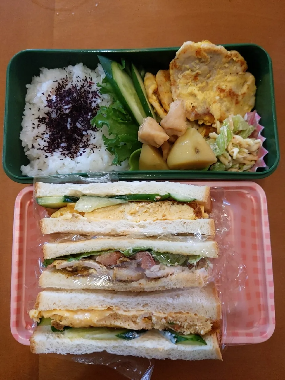 豚カレーピカタ・サンドイッチ弁当|こうさん