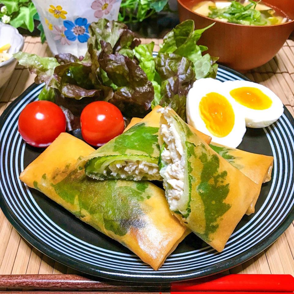 ささみの大葉チーズ春巻き