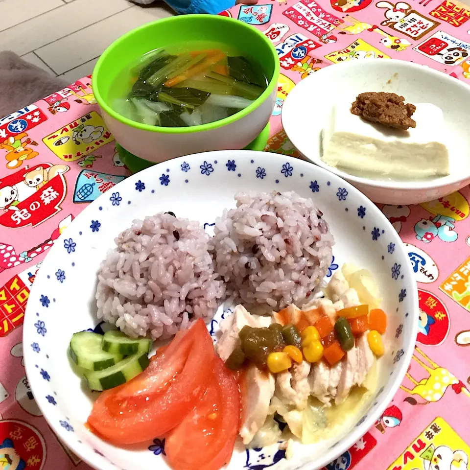 レモン風味蒸し鶏と野菜甘酢ソース|さとう かおりさん