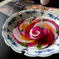 Snapdishの料理写真:紅白大根と南高梅コンフィチュール🥗