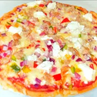 Snapdishの料理写真:pizza|Mercy Good-kitchenさん