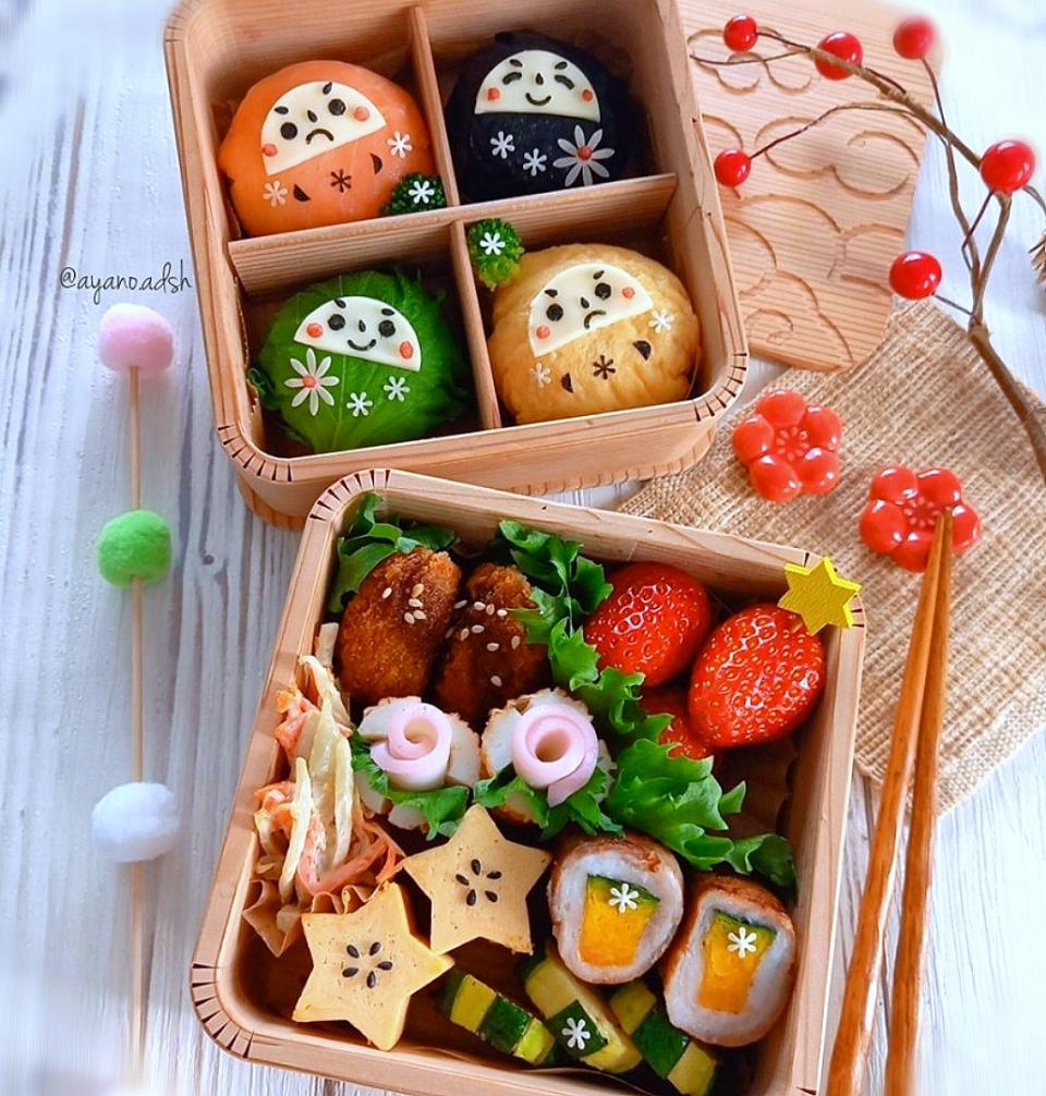 🌱だるまさんおにぎり弁当🌱