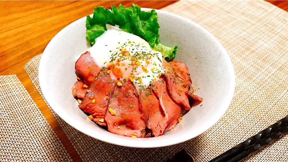 ローストビーフ丼|つばささん