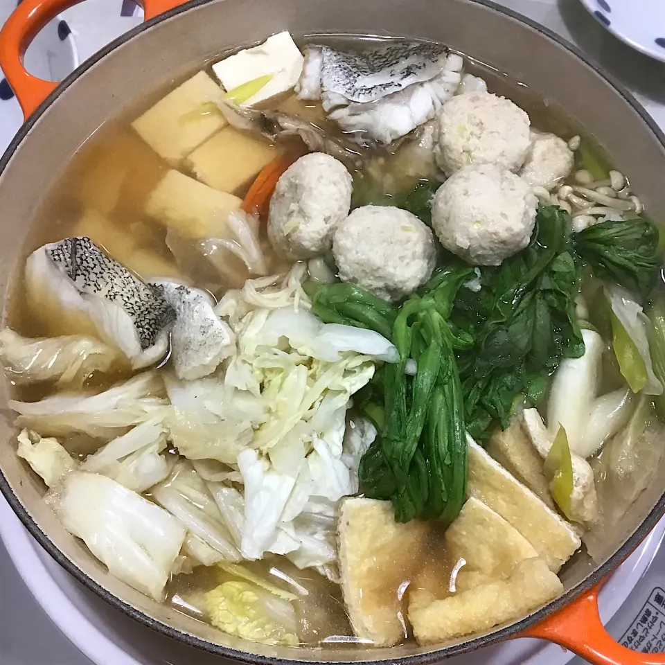 鶏団子と鱈の寄せ鍋|Yukikoさん