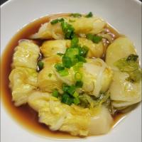 餅の白菜巻き