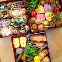 Snapdishの料理写真:お花見弁当|しえさん