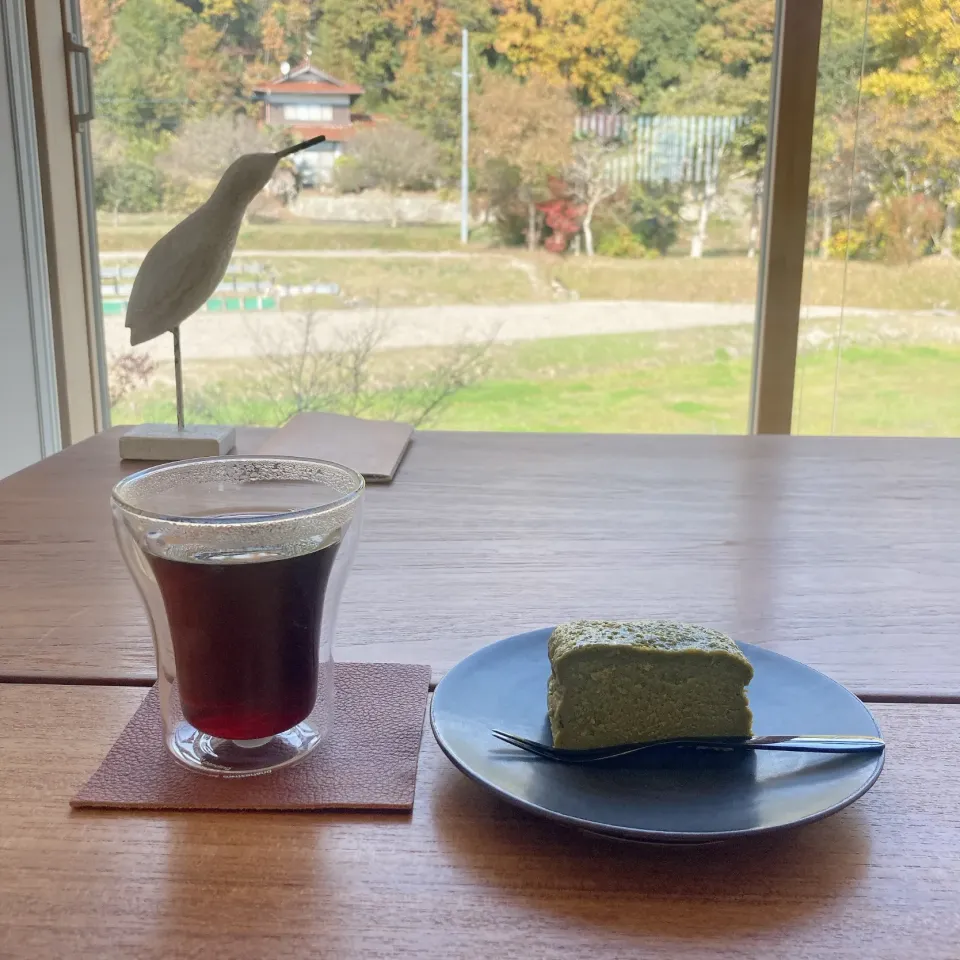 抹茶のテリーヌとコーヒー|ちゃみこさん