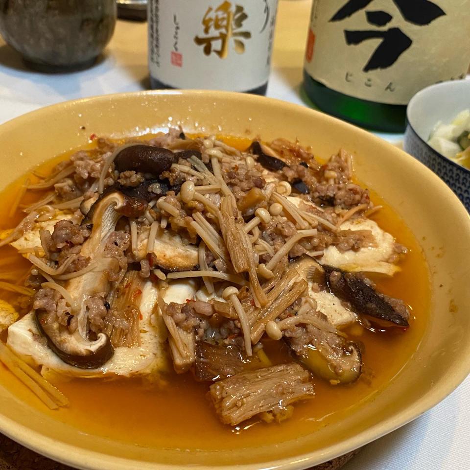 レンチン豆腐