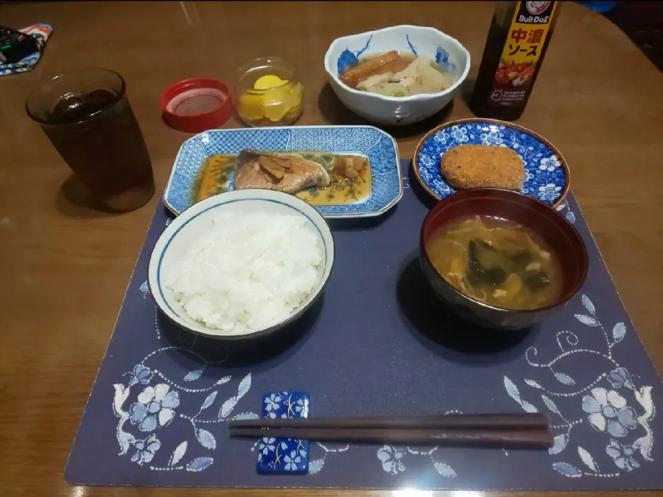 ぶり照りとミニおでん(夕飯)|enarinさん