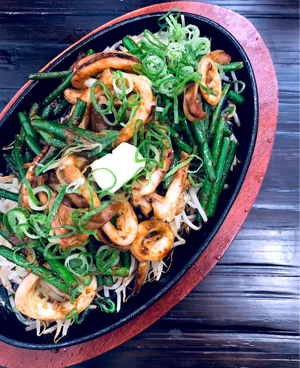 イカきも鉄板焼き🦑