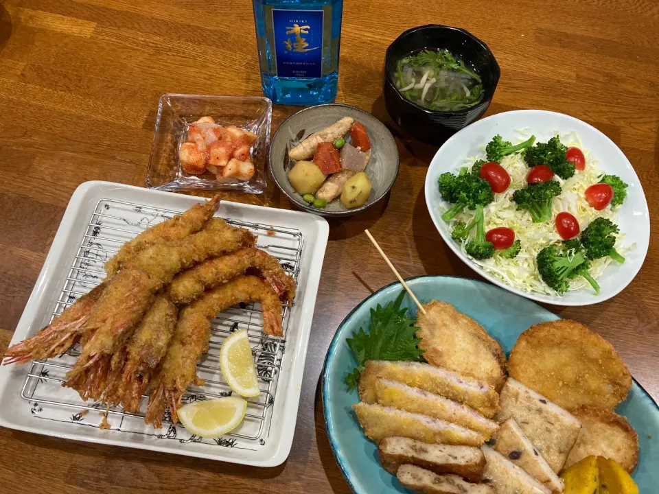 Snapdishの料理写真:日曜夜の 晩ご飯|sakuramochiさん