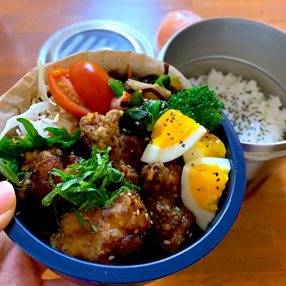 鶏から照りたま弁当|てんさん