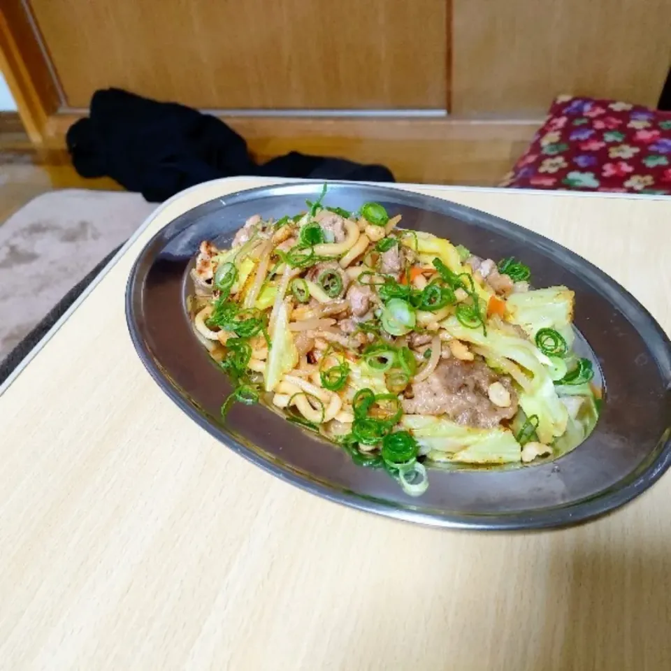 焼きうどん。|ariyo4200さん