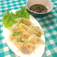 Snapdishの料理写真:beef dumplings|jovyさん