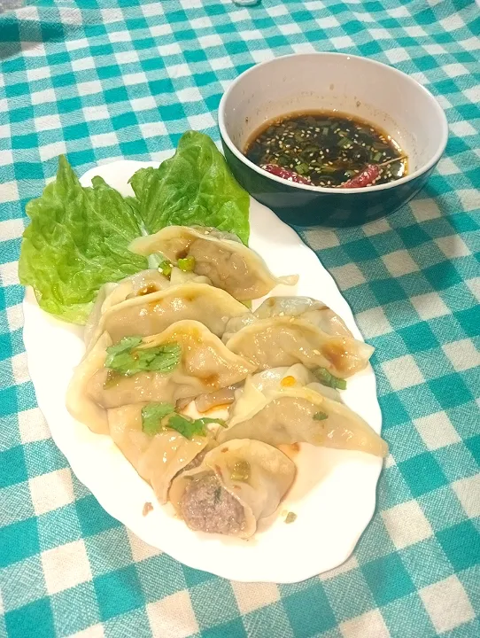 Snapdishの料理写真:beef dumplings|jovyさん