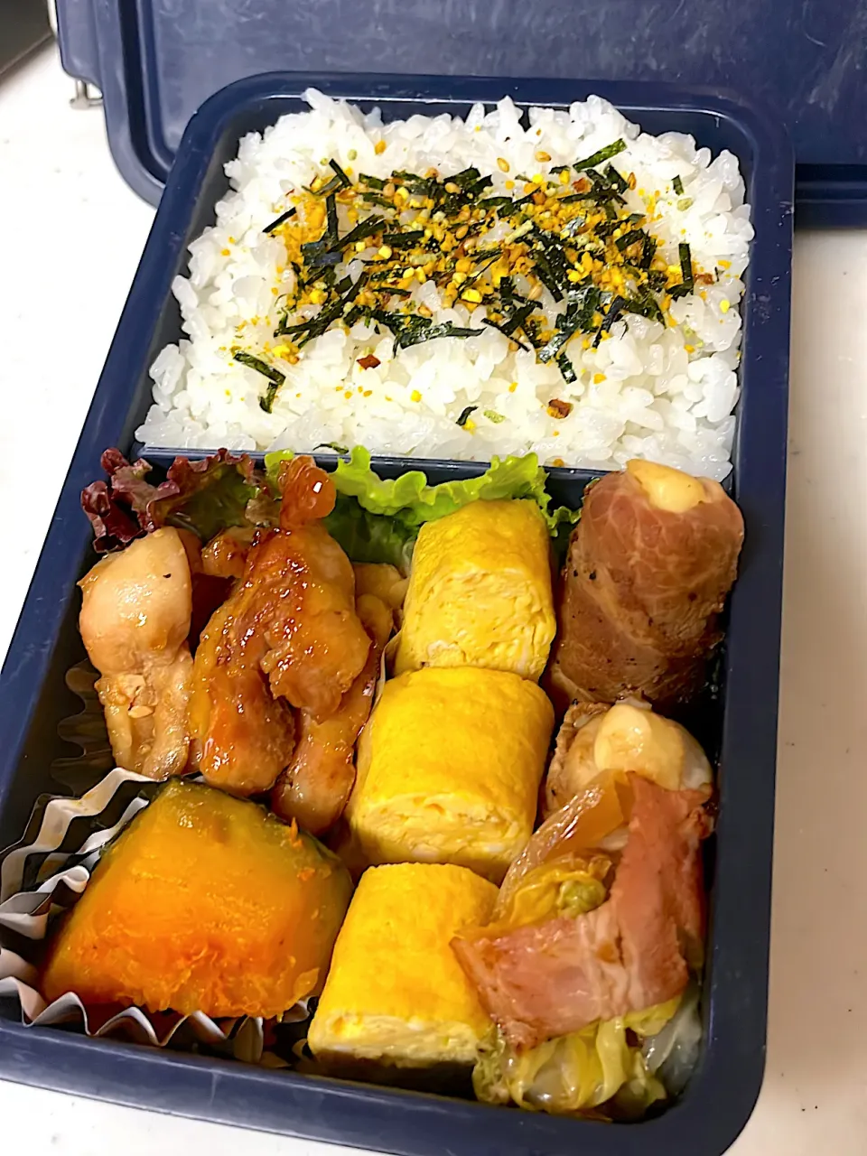 Snapdishの料理写真:2023.1.17 男子高校生のお弁当🍱|かおたまさん