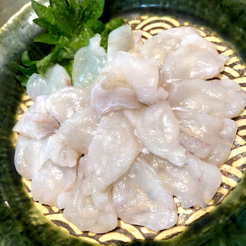 トラフグ刺身