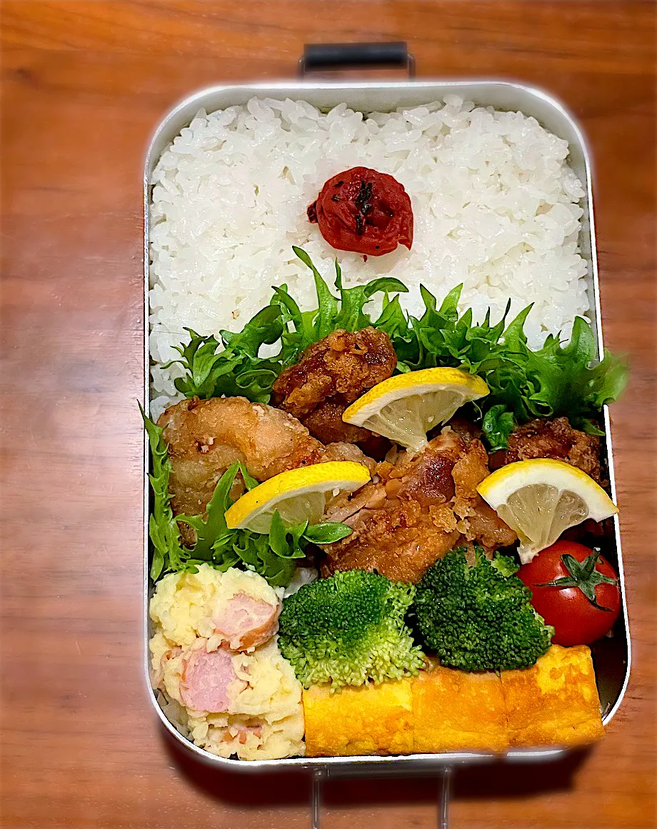 娘が朝早く作ったパパ弁当|さえちゃんさん