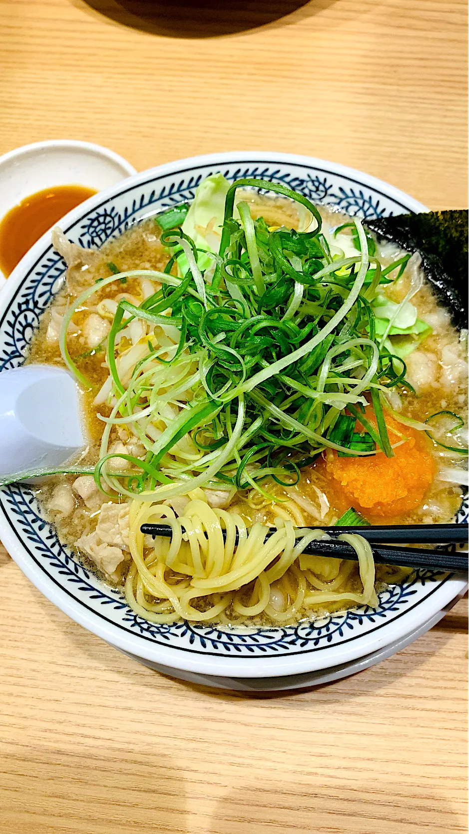 丸源の野菜肉そば🍜|ちはるさん