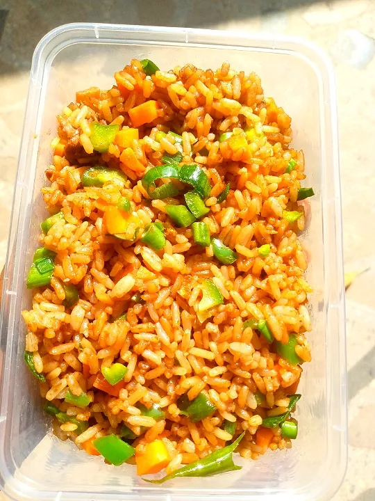 stir fry jollof rice|Brooks kitchenさん