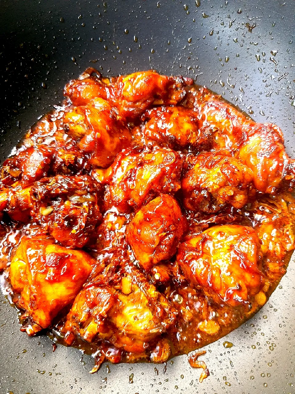 Chicken with Dried Chili and Onion|feeqsyaneeさん