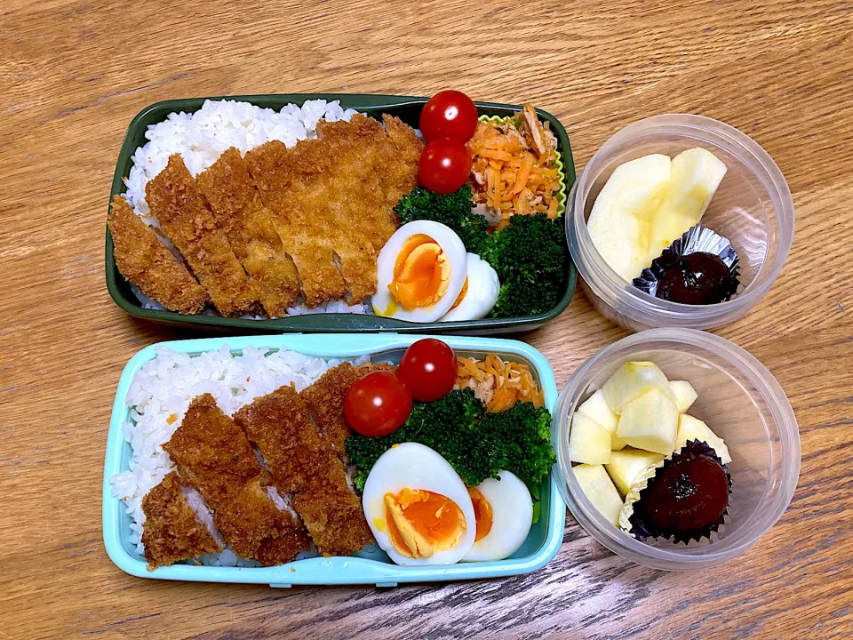 Snapdishの料理写真:とんかつ弁当|ゆさん