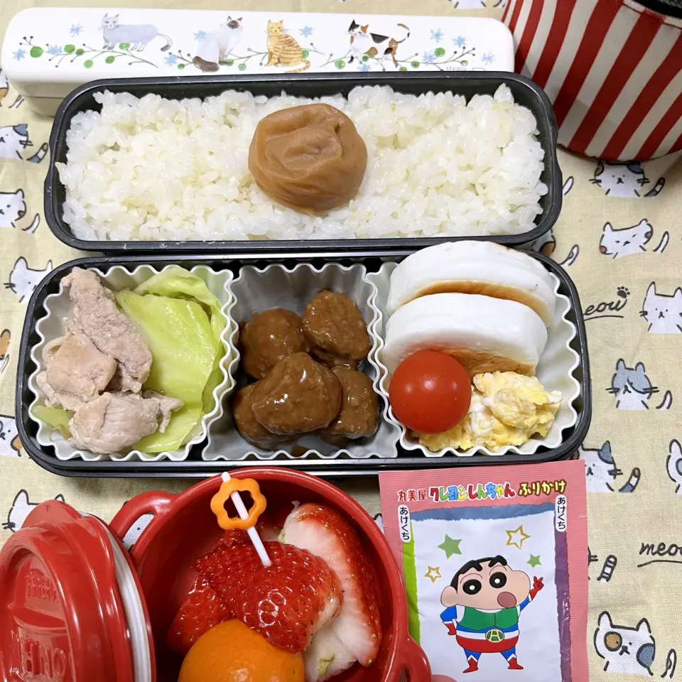 娘のお弁当1/18ラスト弁|iguigupopさん