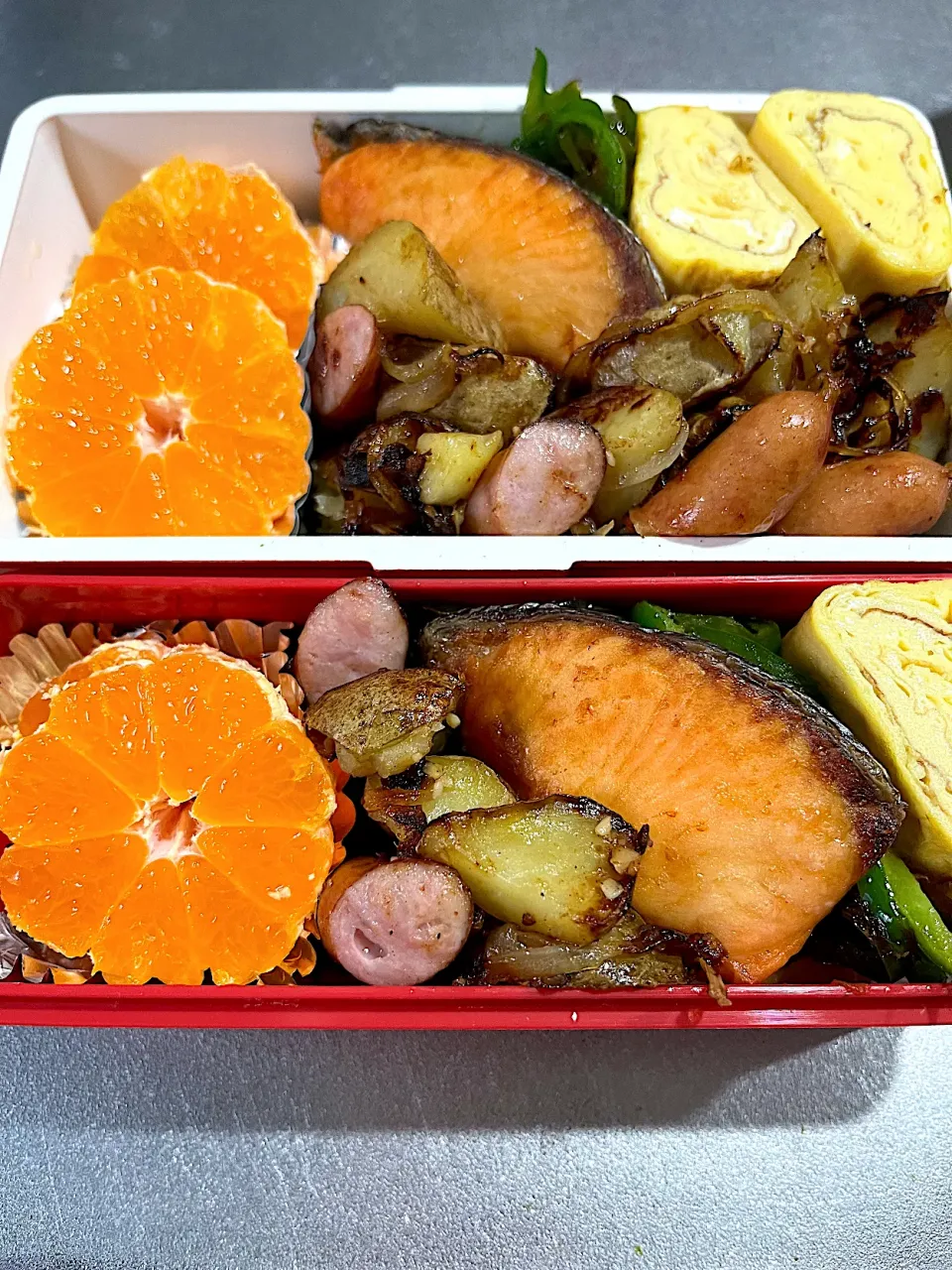 Snapdishの料理写真:リクエスト弁当2日目。のり弁|ちーさん