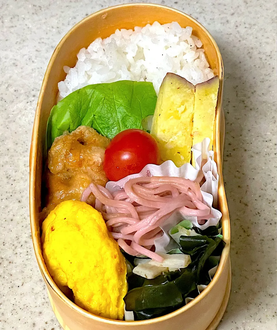 鶏肉の甘辛ソース弁当|besさん