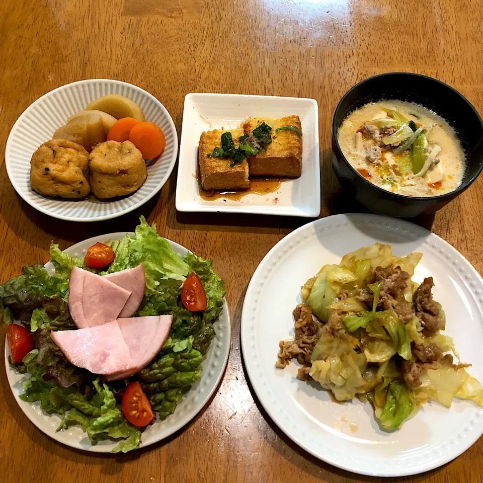 今日の晩ご飯|トントンさん