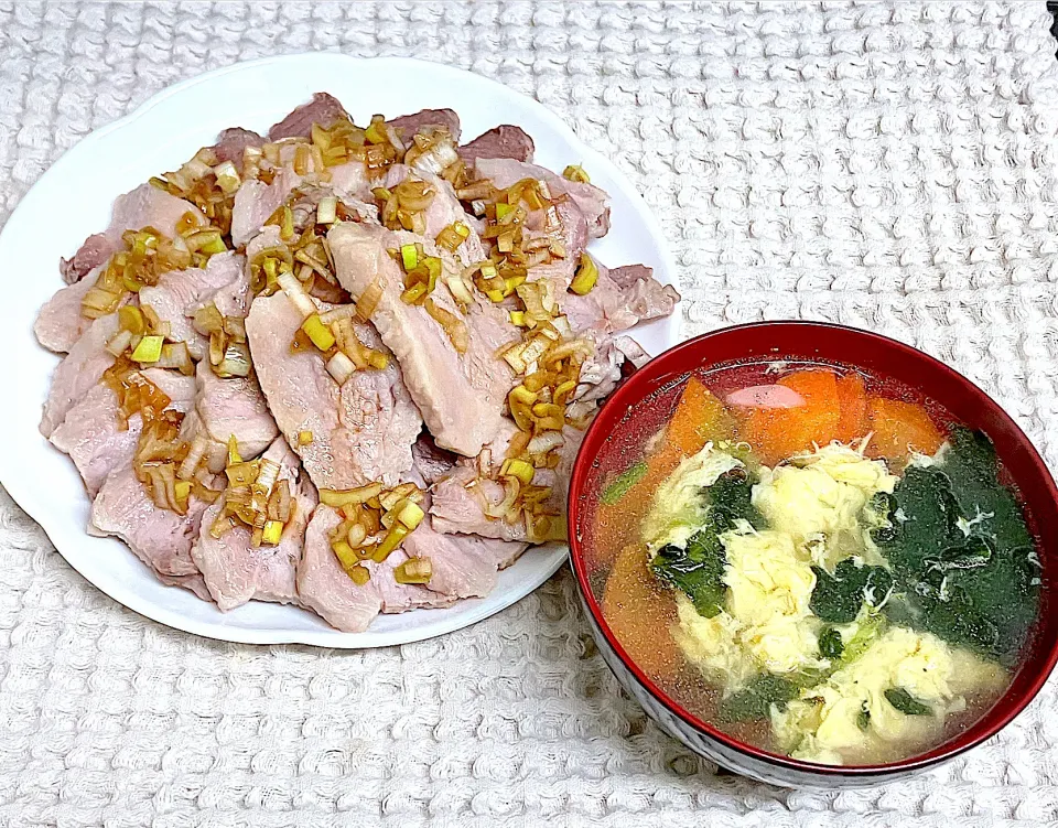 Snapdishの料理写真:炊飯器で煮豚|marichさん