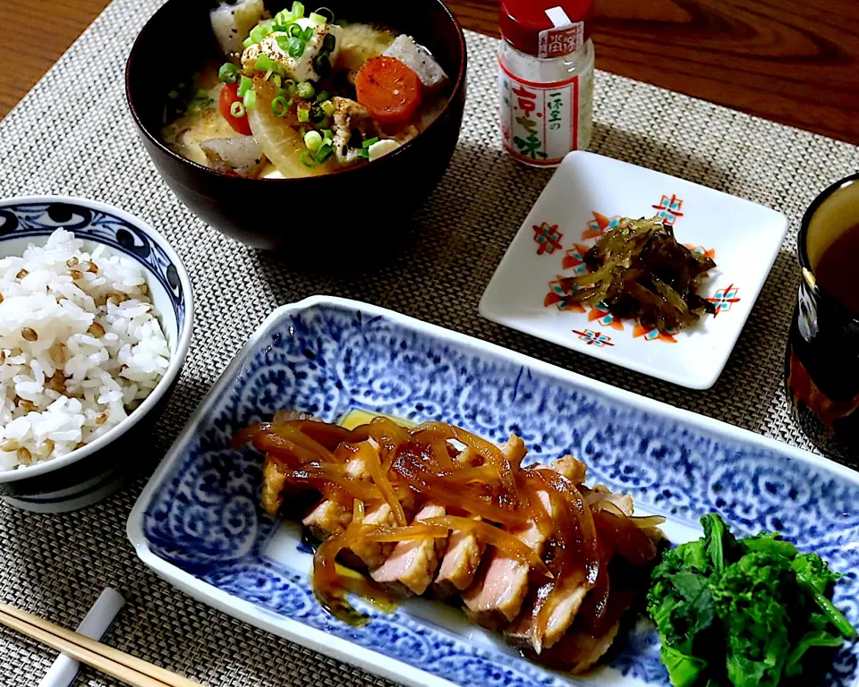 Snapdishの料理写真:つくおき定食|かおるさん