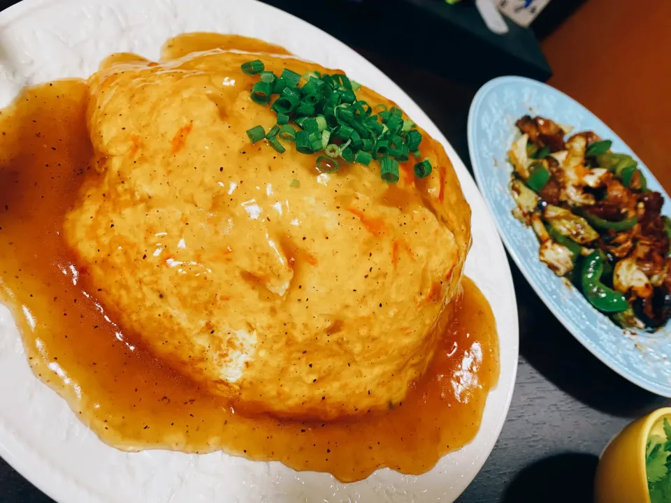 Snapdishの料理写真:デカ天津飯|ゆんこさん