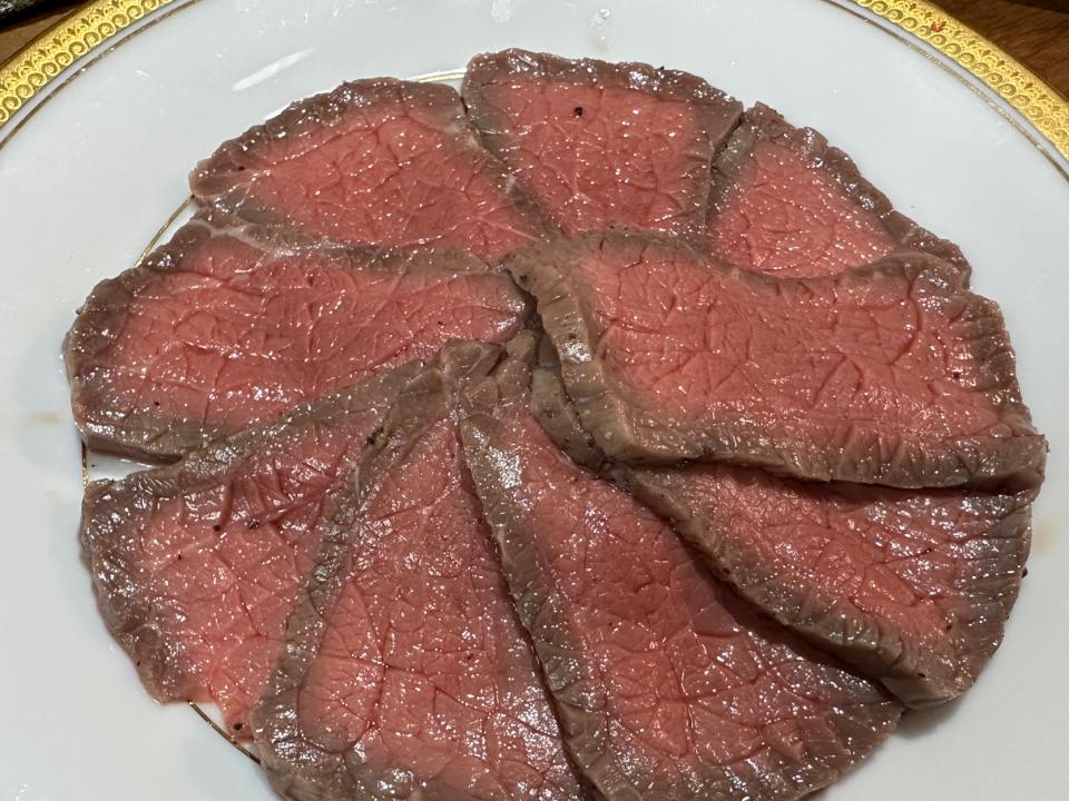 低温調理ローストビーフ