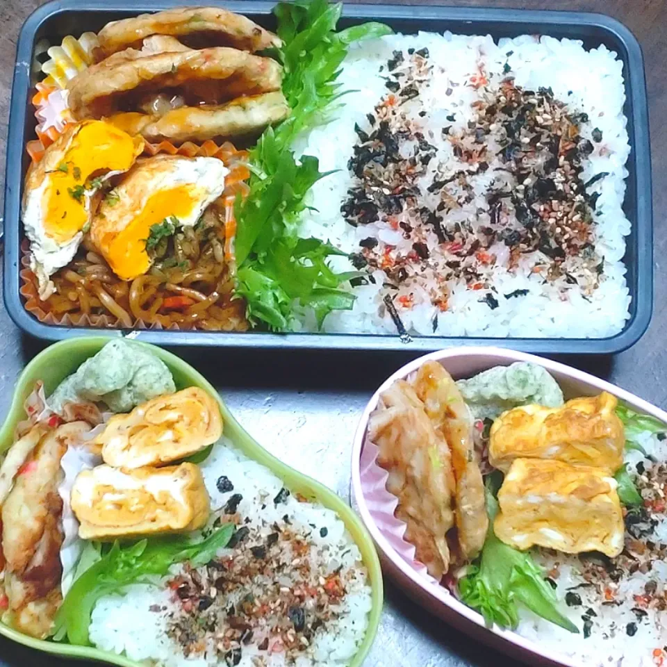 Snapdishの料理写真:お好み焼き弁当🍱|hiroeさん