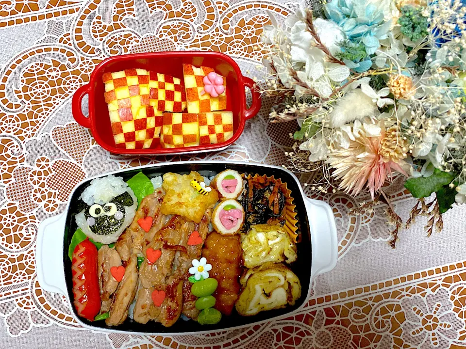 2023.1.19はひつじのショーンの塩焼き鳥弁当❤️|makoさん