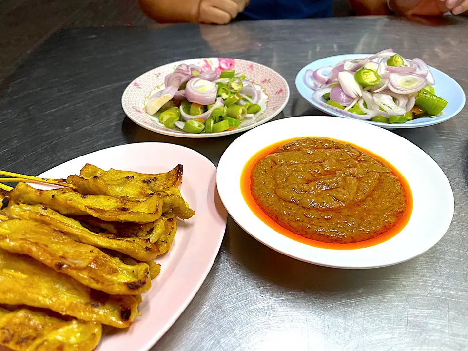 タイで食べた豚サテ|Mikoshiba Kazutoshiさん