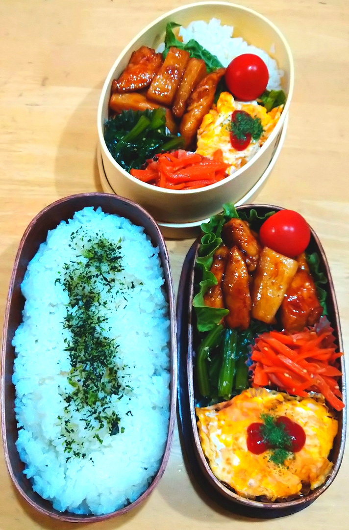 ささみと長芋炒め弁当