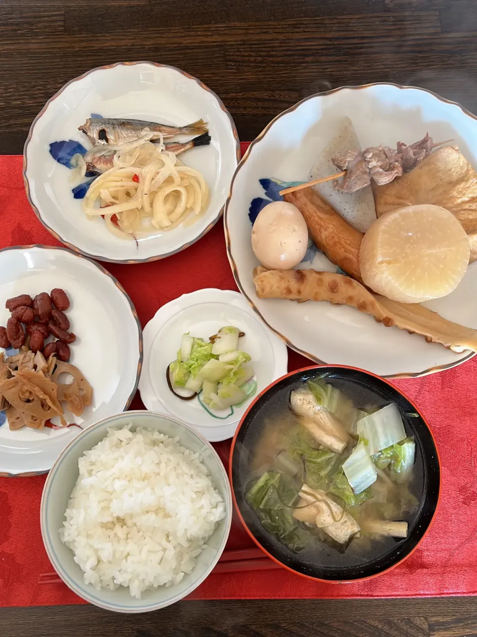 おでん定食🍢後作り置き。|tamemitiさん