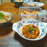 ササミの甘辛煮|わんこ餅さん