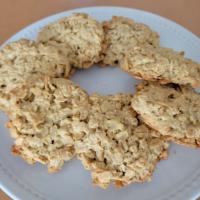 米粉とオートミールのクッキー