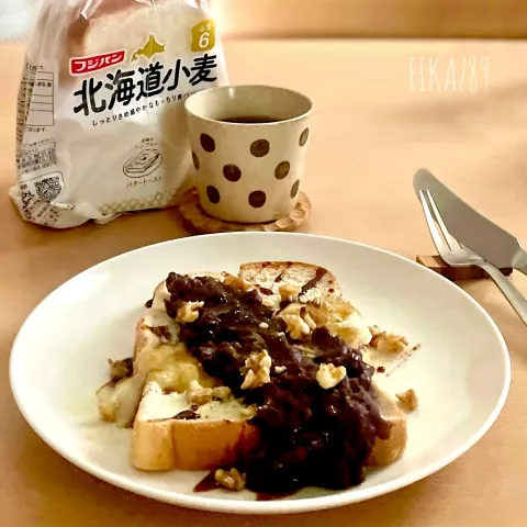 「北海道小麦」を使ってみたSnapdishの料理・レシピ写真:いっちゃんさんの料理 インジョルミトースト韓国🇰🇷(きな粉餅)