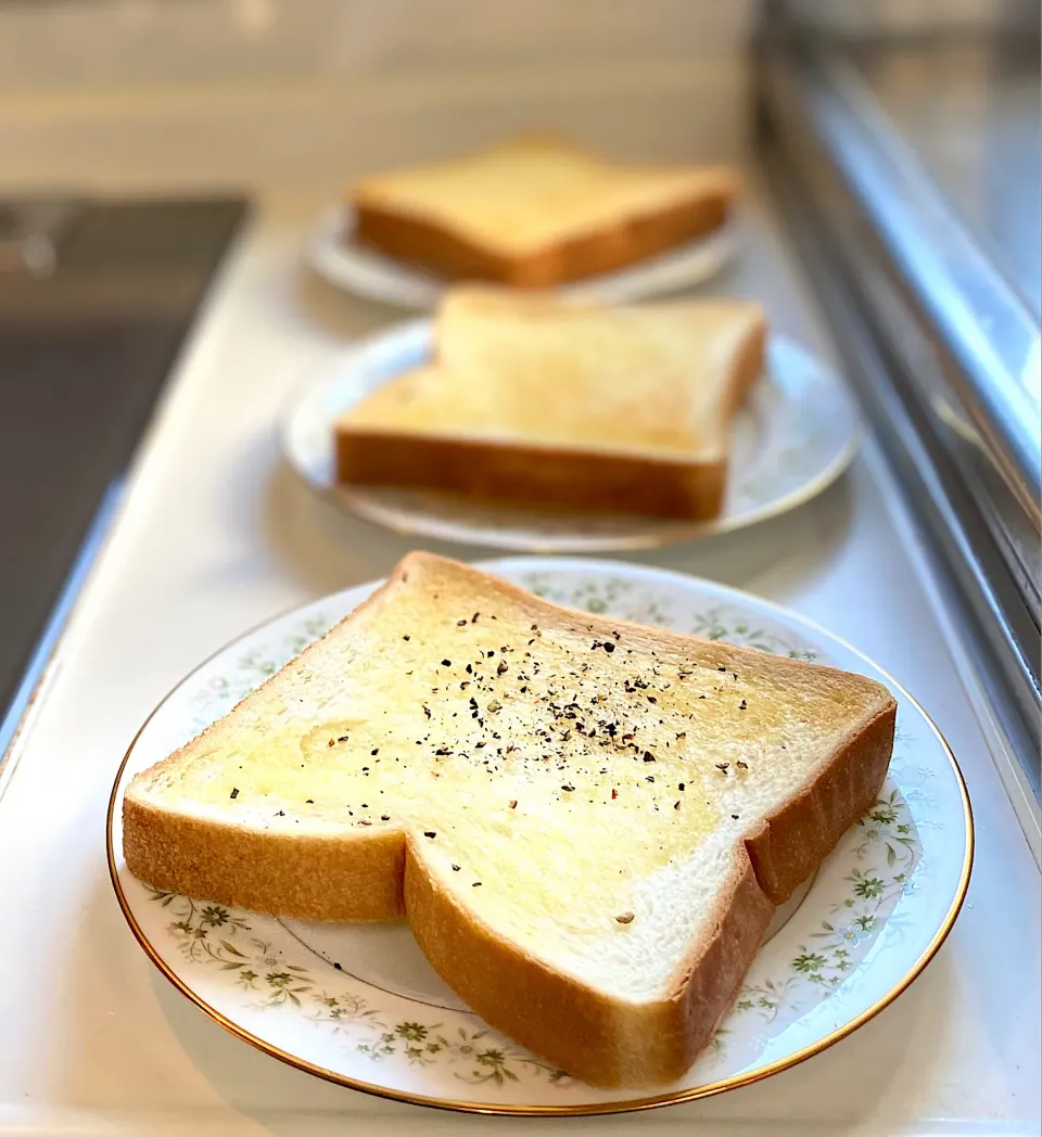 朝ごはんトースト|かっちゃん杉さん