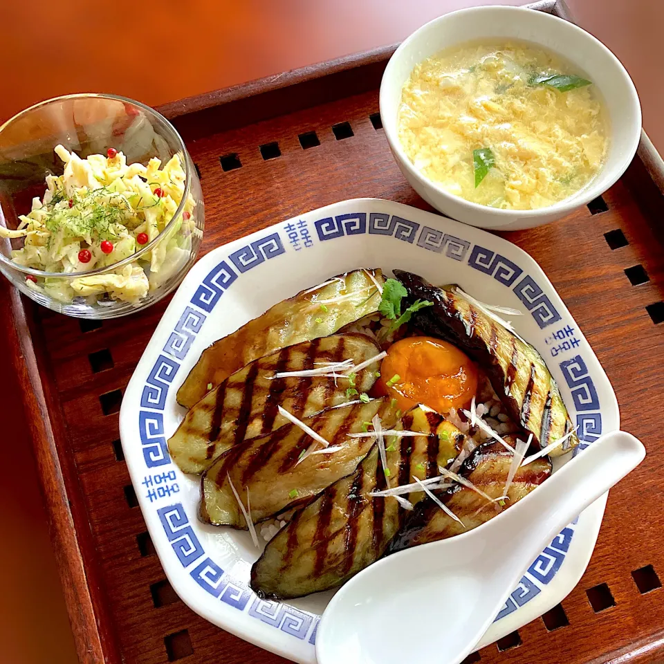 Snapdishの料理写真:茄子の照り焼き丼|Kさん